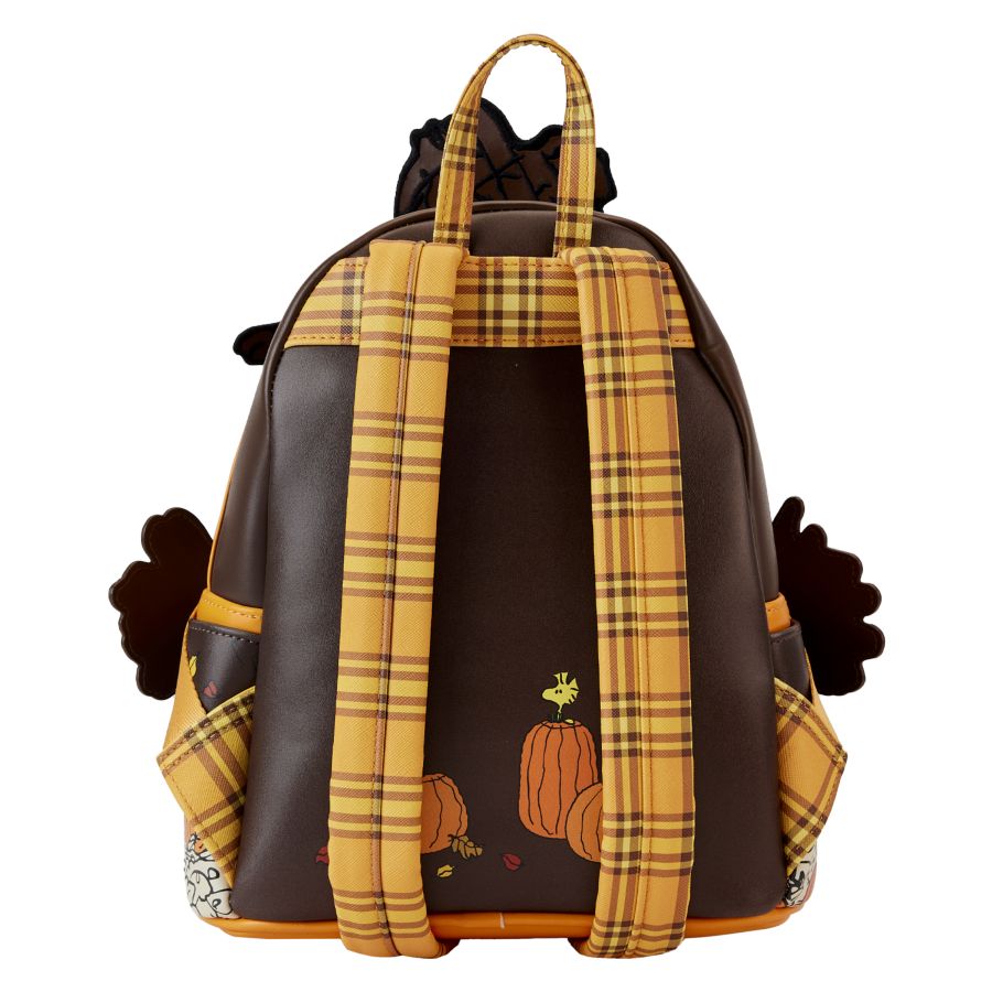 Pop Weasel - Image 4 of Peanuts - Snoopy Scarecrow Cosplay Mini Backpack - Loungefly - Bags, Wallets & Purses - Image - Pop Weasel