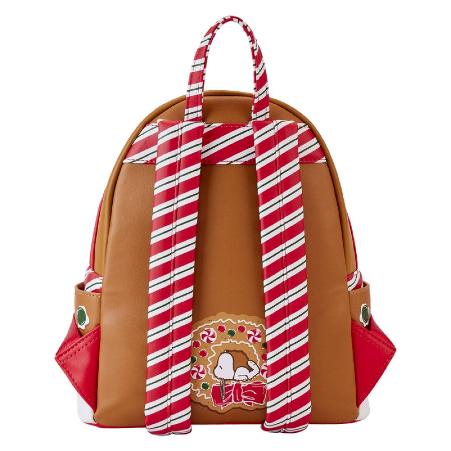 Pop Weasel - Image 3 of Peanuts - Snoopy Gingerbread House Scented Mini Backpack - Loungefly - Bags, Wallets & Purses - Image - Pop Weasel