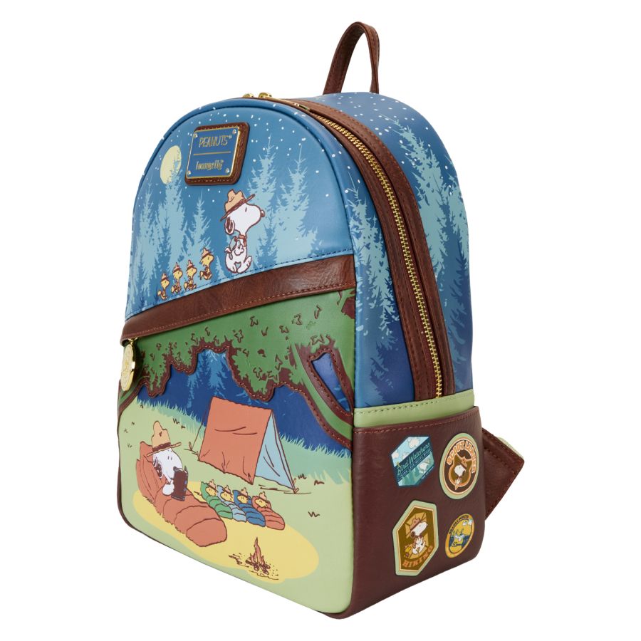 Image Pop Weasel - Image 2 of Peanuts: Beagle Scounts - 50th Anniversary Mini Backpack - Loungefly - Bags, Wallets & Purses - Image - Pop Weasel