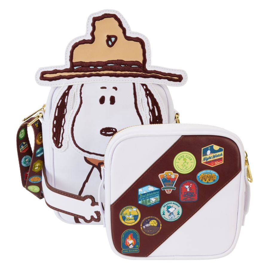 Image Pop Weasel - Image 3 of Peanuts: Beagle Scouts - Snoopy Crossbuddies Bag - Loungefly - Bags, Wallets & Purses - Image - Pop Weasel