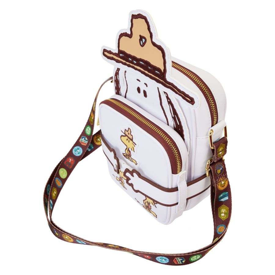 Image Pop Weasel - Image 5 of Peanuts: Beagle Scouts - Snoopy Crossbuddies Bag - Loungefly