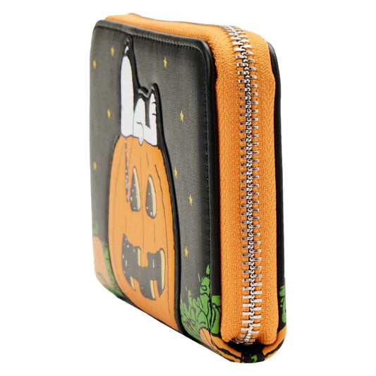 Pop Weasel - Image 2 of Peanuts - Great Pumpkin Snoopy Doghouse Zip Purse - Loungefly