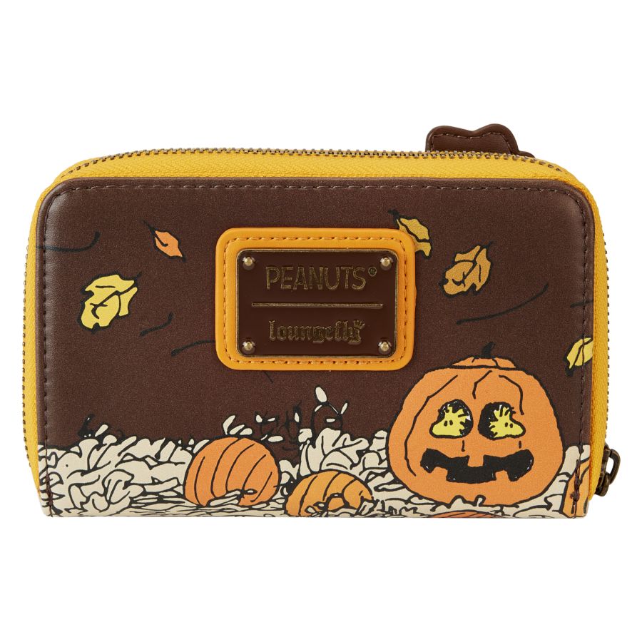 Pop Weasel - Image 3 of Peanuts - Snoopy Scarecrow Zip Around Wallet - Loungefly - Bags, Wallets & Purses - Image - Pop Weasel