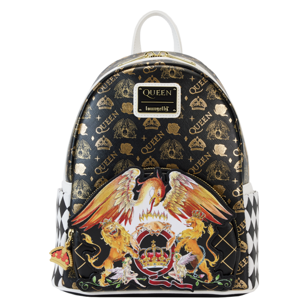 Pop Weasel Image of Queen - Logo Crest Mini Backpack - Loungefly
