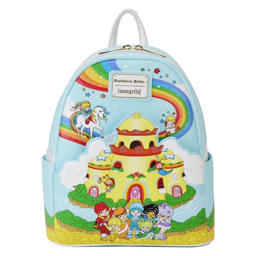 Pop Weasel Image of Rainbow Brite - Castle Group Mini Backpack - Loungefly - Bags, Wallets & Purses - Image - Pop Weasel