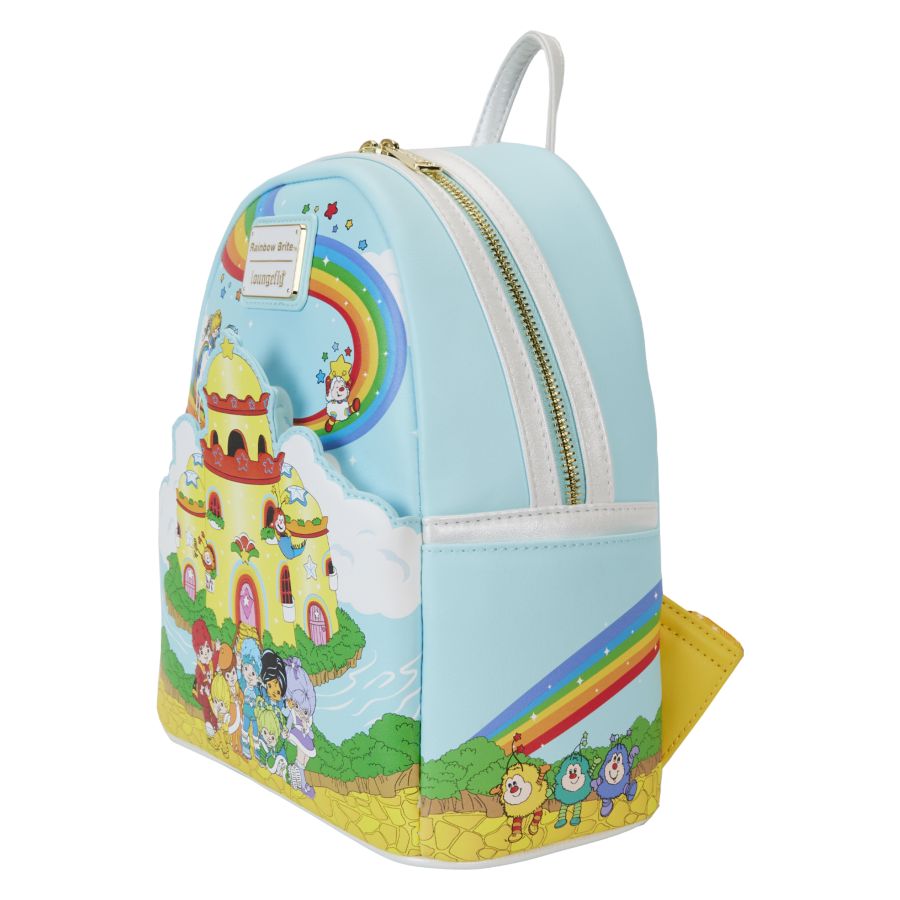 Pop Weasel - Image 2 of Rainbow Brite - Castle Group Mini Backpack - Loungefly - Bags, Wallets & Purses - Image - Pop Weasel