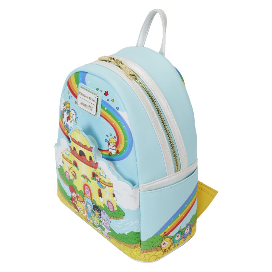 Pop Weasel - Image 3 of Rainbow Brite - Castle Group Mini Backpack - Loungefly - Bags, Wallets & Purses - Image - Pop Weasel