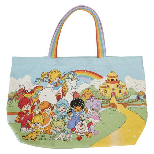 Pop Weasel Image of Rainbow Brite - Gang Rainbow Handle Canvas Tote - Loungefly