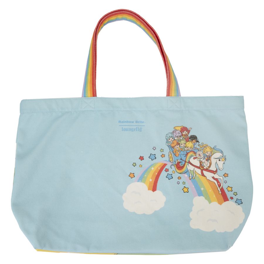 Pop Weasel - Image 2 of Rainbow Brite - Gang Rainbow Handle Canvas Tote - Loungefly - Bags, Wallets & Purses - Image - Pop Weasel