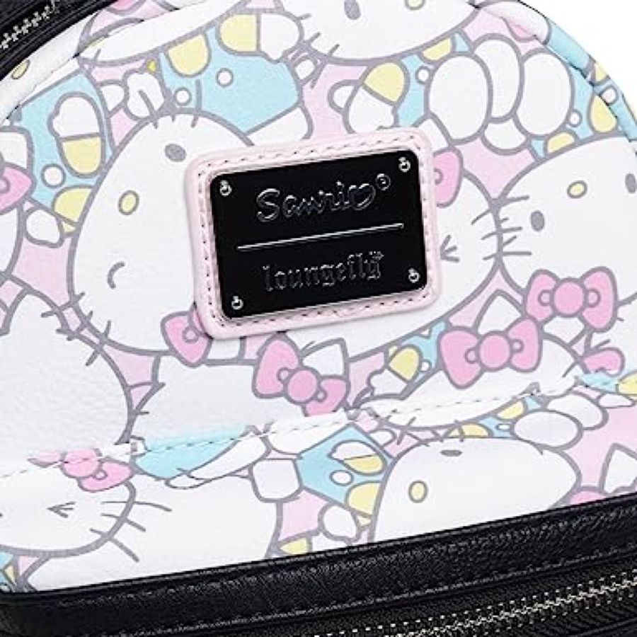 Pop Weasel - Image 2 of Hello Kitty - Multi Pastel Print US Exclusive Mini Backpack [RS] - Loungefly - Bags, Wallets & Purses - Image - Pop Weasel