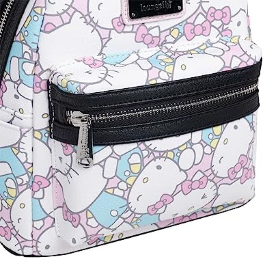 Pop Weasel - Image 3 of Hello Kitty - Multi Pastel Print US Exclusive Mini Backpack [RS] - Loungefly - Bags, Wallets & Purses - Image - Pop Weasel