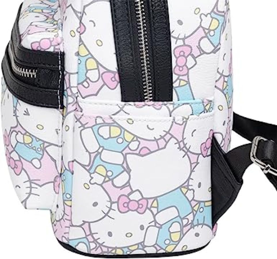 Pop Weasel - Image 4 of Hello Kitty - Multi Pastel Print US Exclusive Mini Backpack [RS] - Loungefly - Bags, Wallets & Purses - Image - Pop Weasel