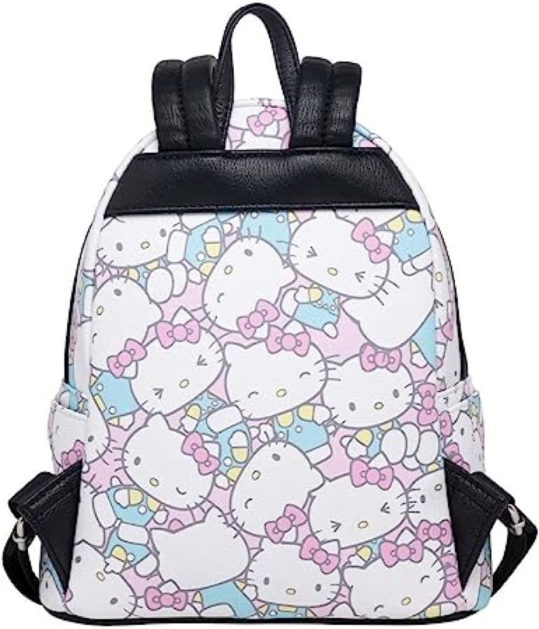 Pop Weasel - Image 5 of Hello Kitty - Multi Pastel Print US Exclusive Mini Backpack [RS] - Loungefly - Bags, Wallets & Purses - Image - Pop Weasel