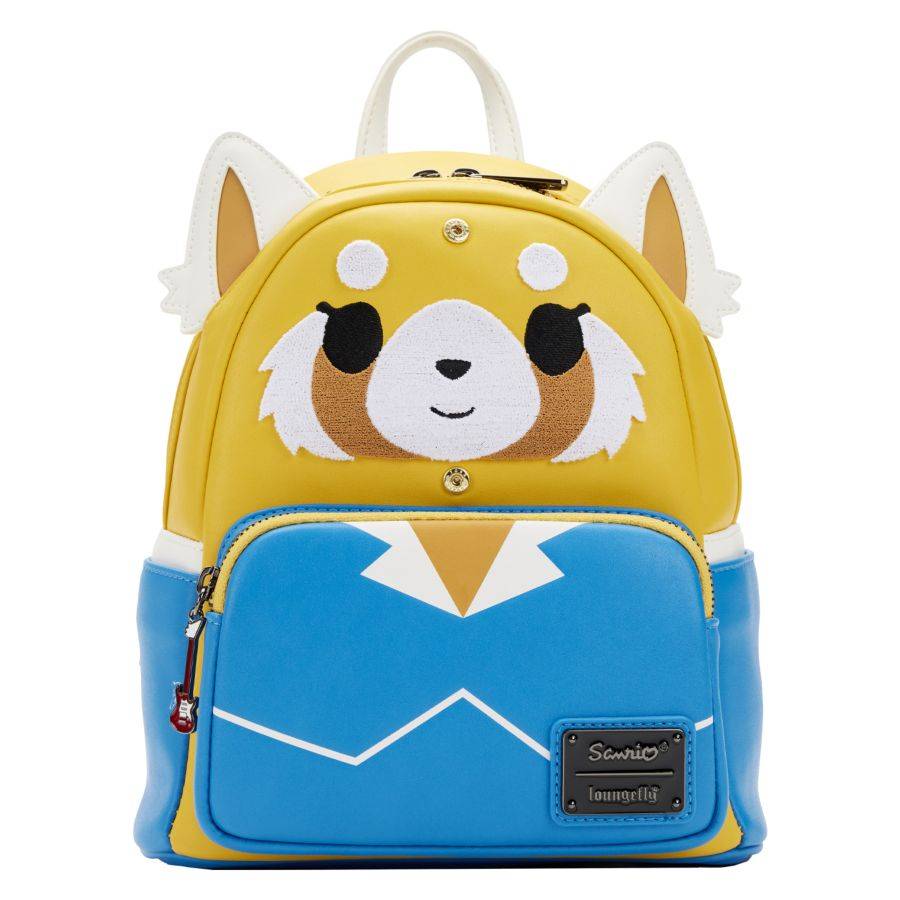 Pop Weasel Image of Aggretsuko - Retsuko Two Face Mini Backpack - Loungefly - Bags, Wallets & Purses - Image - Pop Weasel