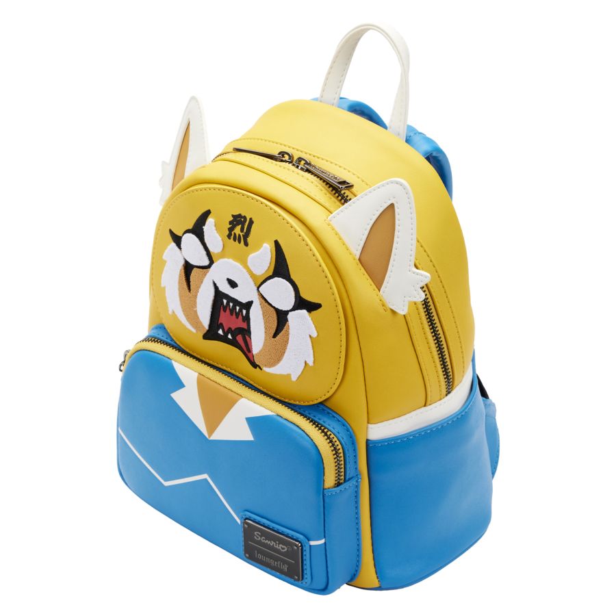 Pop Weasel - Image 3 of Aggretsuko - Retsuko Two Face Mini Backpack - Loungefly - Bags, Wallets & Purses - Image - Pop Weasel