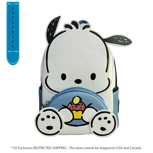 Pop Weasel Image of Sanrio - Pochacco with Cupcake US Exclusive Mini Backpack [RS] - Loungefly