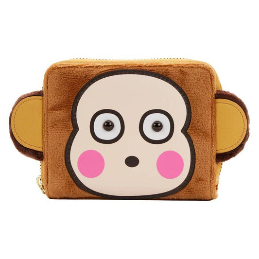 Pop Weasel Image of Sanrio - Monkichi Costume Zip Around Wallet - Loungefly