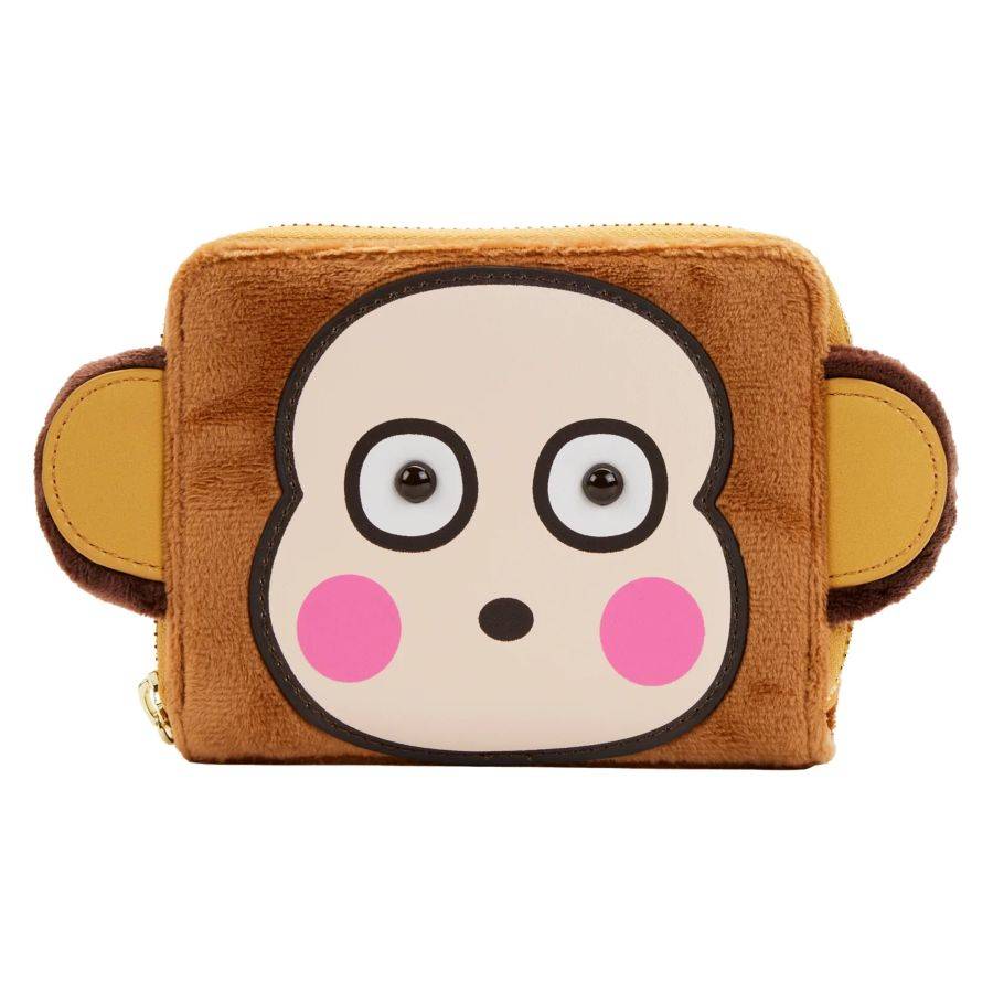 Pop Weasel Image of Sanrio - Monkichi Costume Zip Around Wallet - Loungefly - Bags, Wallets & Purses - Image - Pop Weasel