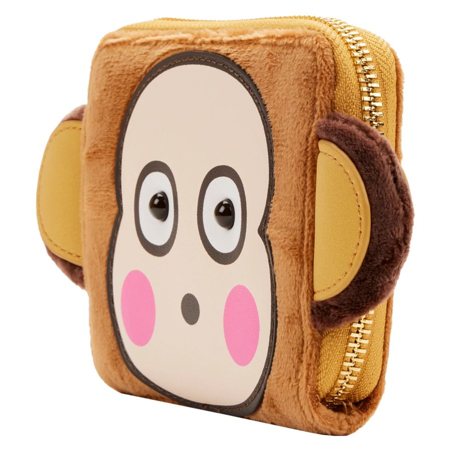 Pop Weasel - Image 2 of Sanrio - Monkichi Costume Zip Around Wallet - Loungefly - Bags, Wallets & Purses - Image - Pop Weasel