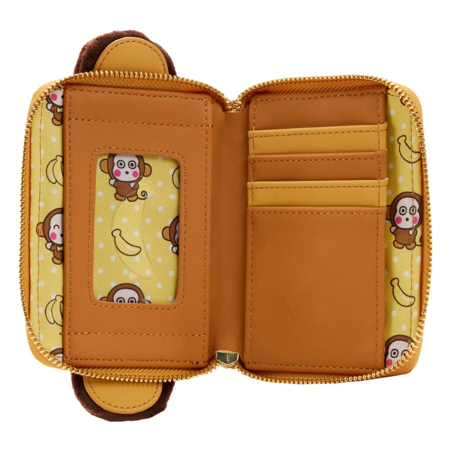 Pop Weasel - Image 4 of Sanrio - Monkichi Costume Zip Around Wallet - Loungefly - Bags, Wallets & Purses - Image - Pop Weasel