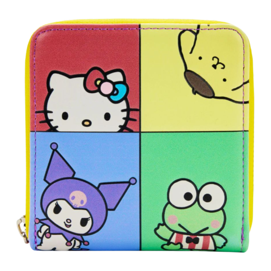 Pop Weasel Image of Hello Kitty - Color Block Purse - Loungefly - Bags, Wallets & Purses - Image - Pop Weasel