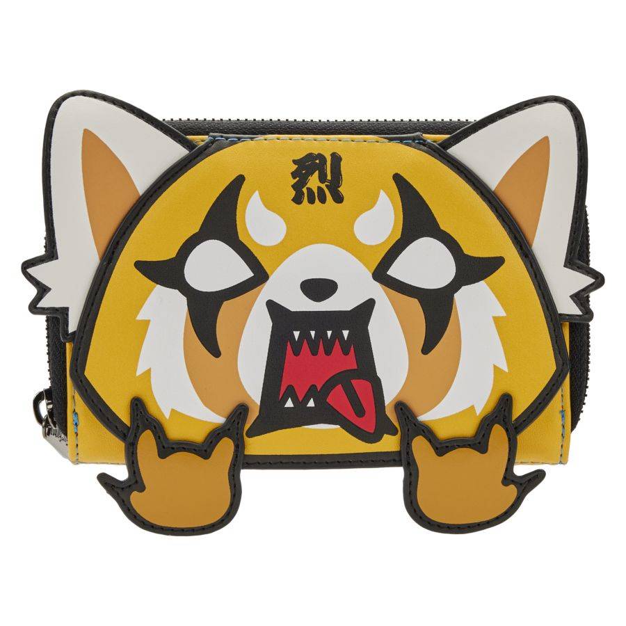 Pop Weasel Image of Aggretsuko - Retsuko Zip Purse - Loungefly - Bags, Wallets & Purses - Image - Pop Weasel