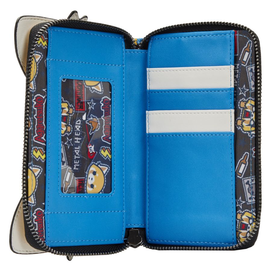 Pop Weasel - Image 4 of Aggretsuko - Retsuko Zip Purse - Loungefly