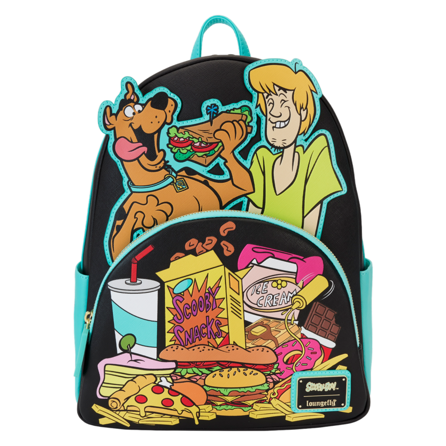 Scooby-Doo - Snacks Mini Backpack - Loungefly - Bags, Wallets & Purses - Image - Pop Weasel