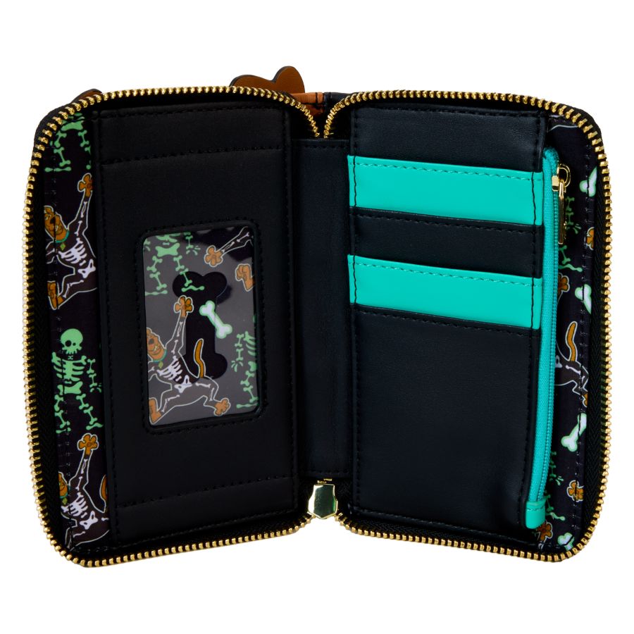 Image Pop Weasel - Image 5 of Scooby-Doo - Scooby-Doo Skeleton Cosplay Glow Zip Around Wallet - Loungefly - Bags, Wallets & Purses - Image - Pop Weasel