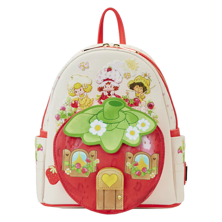 Strawberry Shortcake - Strawberry House Mini Backpack - Loungefly - Bags, Wallets & Purses - Image - Pop Weasel