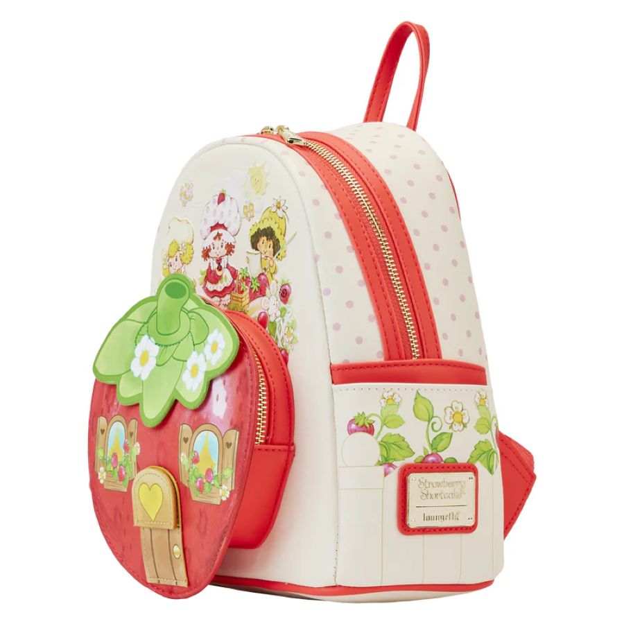 Image Pop Weasel - Image 2 of Strawberry Shortcake - Strawberry House Mini Backpack - Loungefly - Bags, Wallets & Purses - Image - Pop Weasel