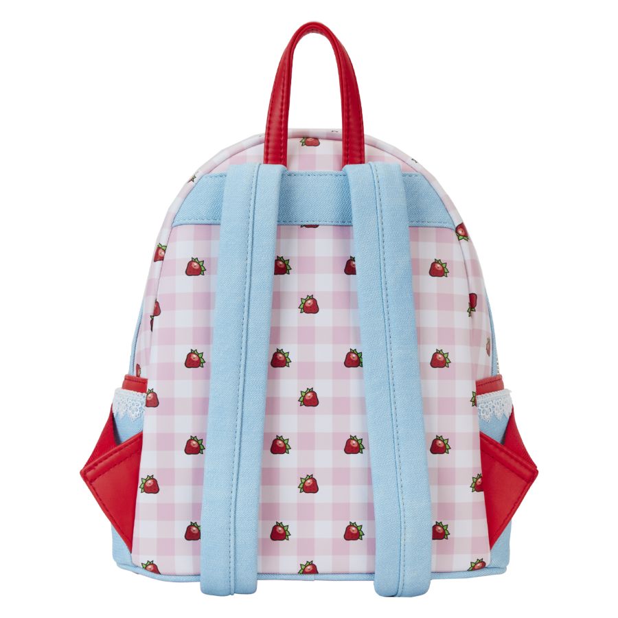 Pop Weasel - Image 4 of Strawberry Shortcake - Denim Pocket Mini Backpack - Loungefly - Bags, Wallets & Purses - Image - Pop Weasel