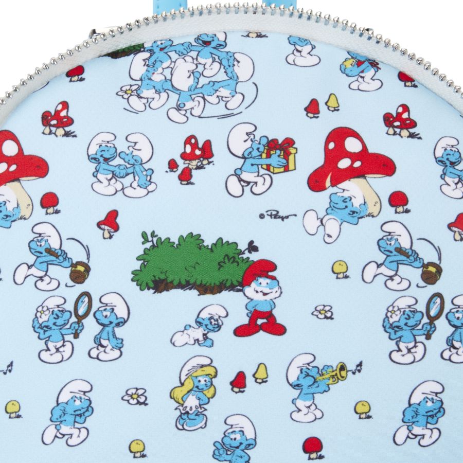 Pop Weasel - Image 6 of Smurfs - Smurfette Cosplay Mini Backpack - Loungefly - Bags, Wallets & Purses - Image - Pop Weasel