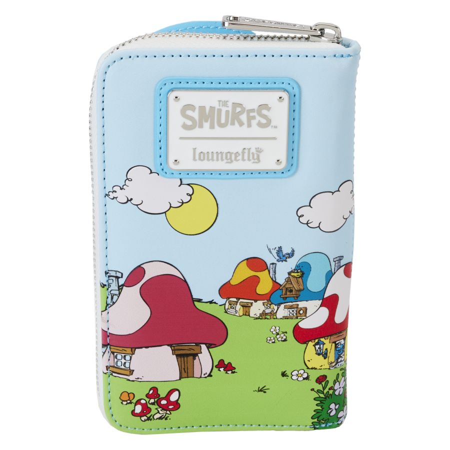 Pop Weasel - Image 3 of Smurfs - Smurfette Cosplay Zip Around Wallet - Loungefly - Bags, Wallets & Purses - Image - Pop Weasel