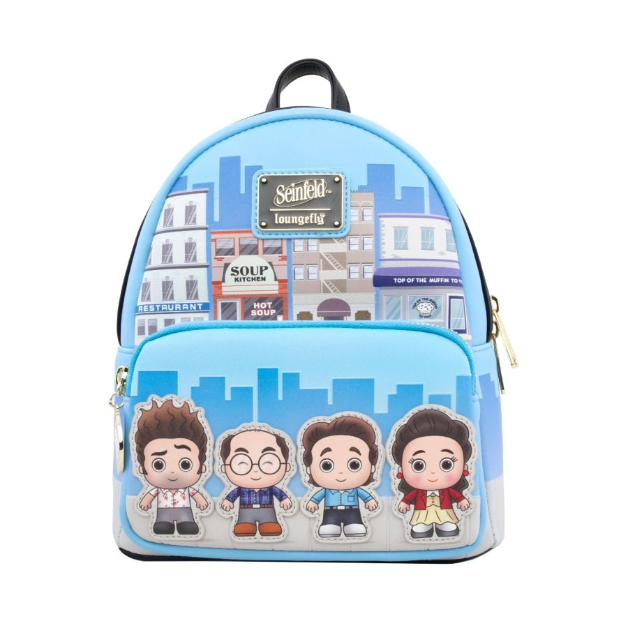 Pop Weasel Image of Seinfeld - Chibi City Mini Backpack - Loungefly - Bags, Wallets & Purses - Image - Pop Weasel