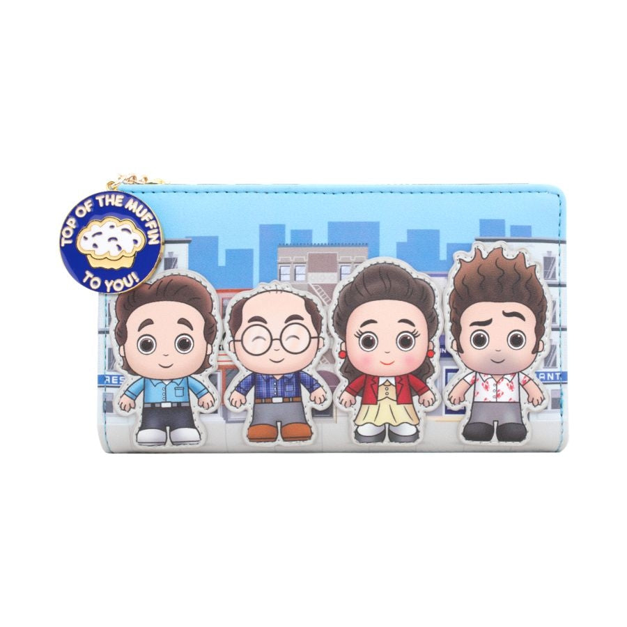 Pop Weasel Image of Seinfeld - Chibi City Flap Purse - Loungefly - Bags, Wallets & Purses - Image - Pop Weasel