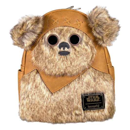 Pop Weasel Image of Star Wars - Ewok Character US Exclusive Mini Backpack [RS] - Loungefly