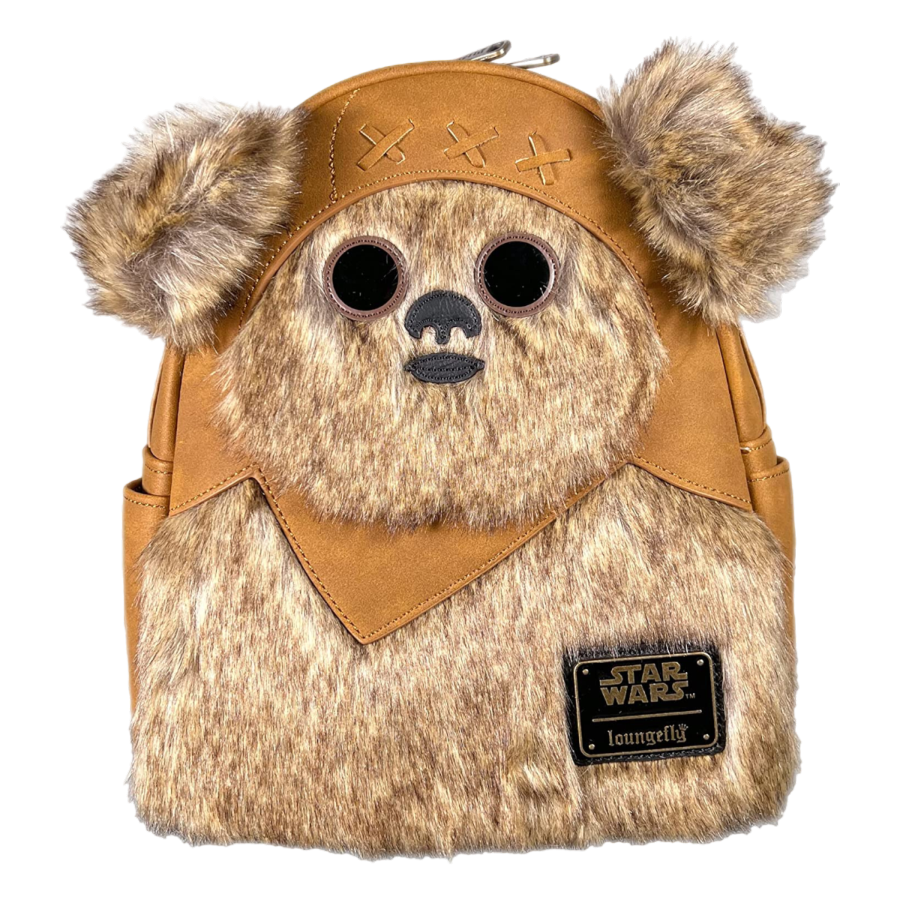 Pop Weasel Image of Star Wars - Ewok Character US Exclusive Mini Backpack [RS] - Loungefly - Bags, Wallets & Purses - Image - Pop Weasel