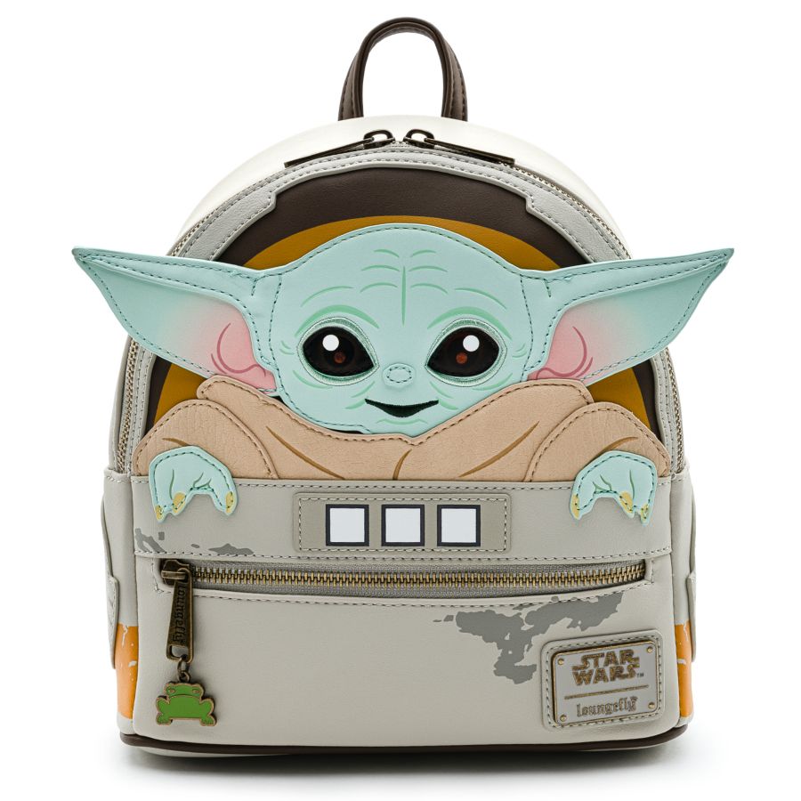 Pop Weasel - Image 3 of Star Wars: The Mandalorian - The Child Cradle Mini Backpack - Loungefly - Bags, Wallets & Purses - Image - Pop Weasel