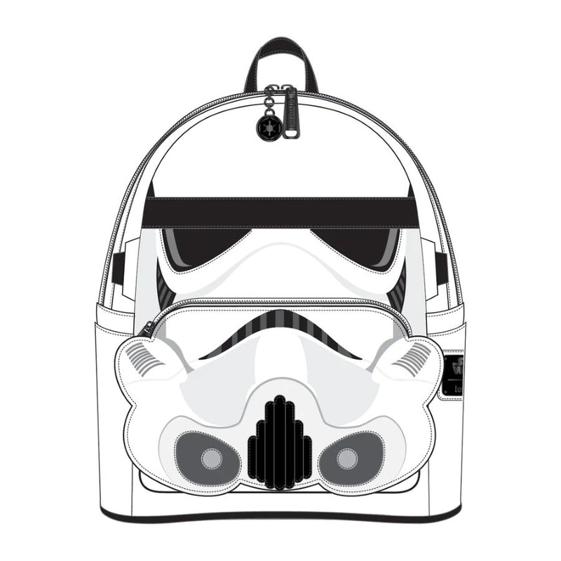 Pop Weasel - Image 2 of Star Wars - Stormtrooper Lenticular Mini Backpack - Loungefly