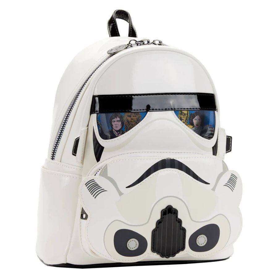 Pop Weasel Image of Star Wars - Stormtrooper Lenticular Mini Backpack - Loungefly - Bags, Wallets & Purses - Image - Pop Weasel