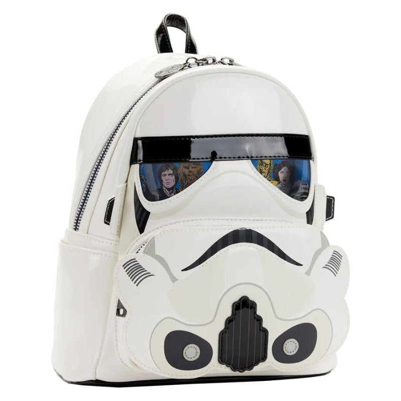Pop Weasel Image of Star Wars - Stormtrooper Lenticular Mini Backpack - Loungefly