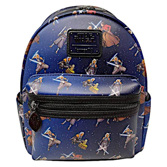 Pop Weasel Image of Star Wars - Ahsoka Tano US Exclusive Mini Backpack [RS] - Loungefly