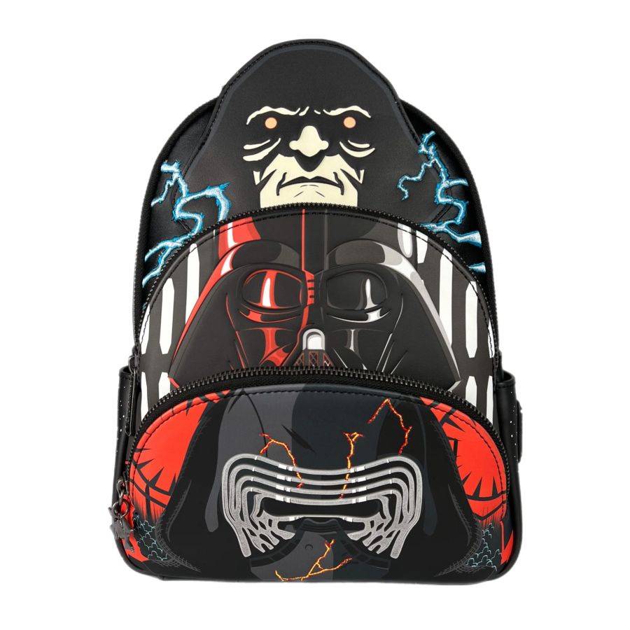 Pop Weasel Image of Star Wars - Dark Side Sith US Exclusive Mini Backpack [RS] - Loungefly - Bags, Wallets & Purses - Image - Pop Weasel