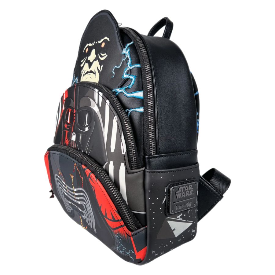 Pop Weasel - Image 3 of Star Wars - Dark Side Sith US Exclusive Mini Backpack [RS] - Loungefly - Bags, Wallets & Purses - Image - Pop Weasel