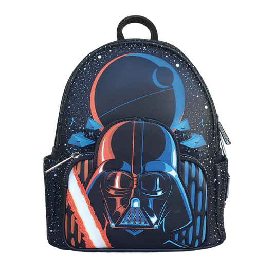 Pop Weasel Image of Star Wars - Darth Vader Death Star US Exclusive Mini Backpack [RS] - Loungefly