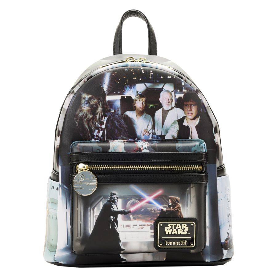 Pop Weasel Image of Star Wars - A New Hope Frames Mini Backpack - Loungefly - Bags, Wallets & Purses - Image - Pop Weasel