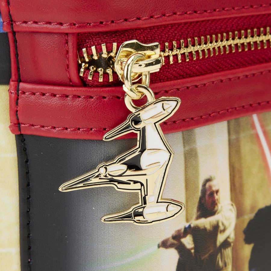 Pop Weasel - Image 5 of Star Wars: Episode One - The Phantom Menace - Scenes Mini Backpack - Loungefly - Bags, Wallets & Purses - Image - Pop Weasel