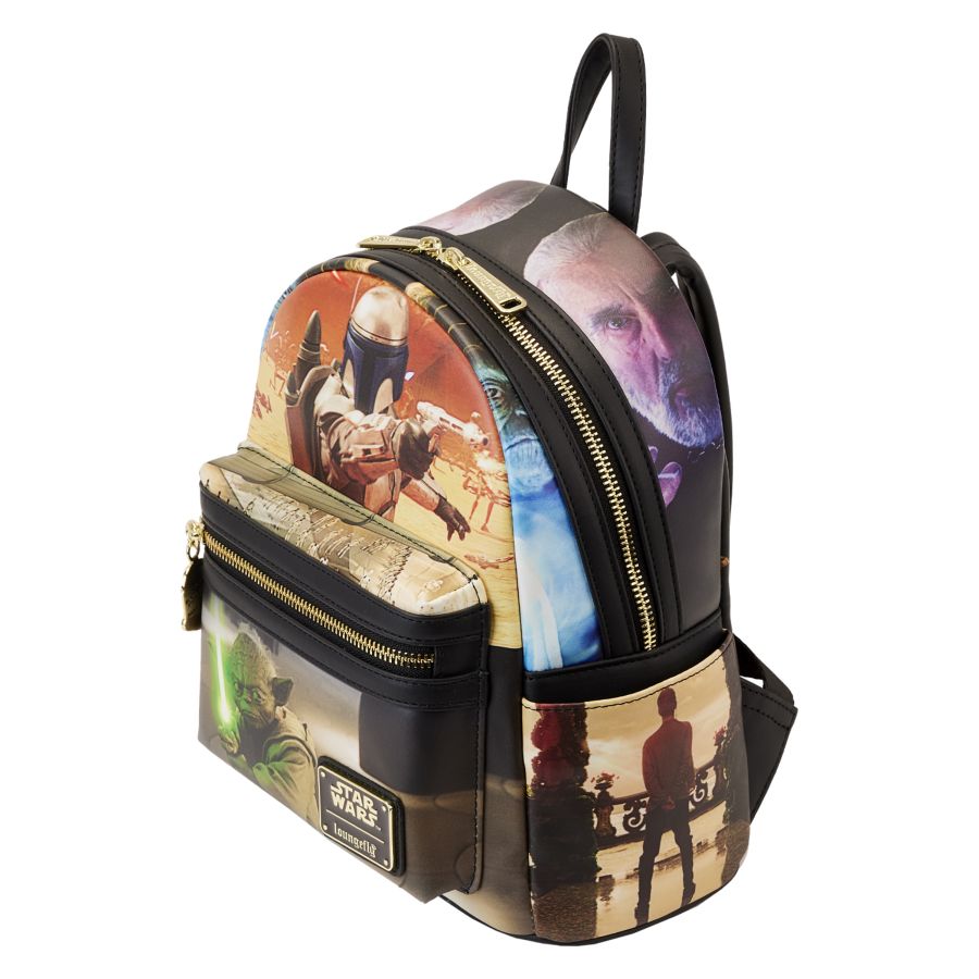 Pop Weasel - Image 3 of Star Wars Episode II: Attack of the Clones - Scene Mini Backpack - Loungefly - Bags, Wallets & Purses - Image - Pop Weasel