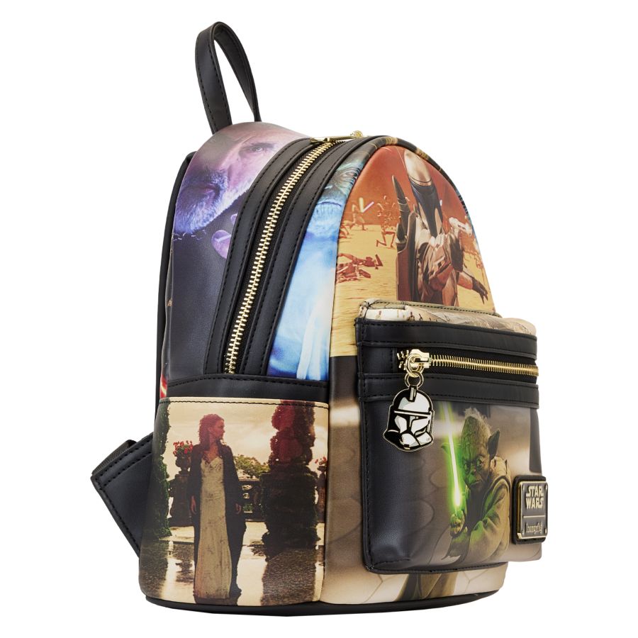 Pop Weasel - Image 4 of Star Wars Episode II: Attack of the Clones - Scene Mini Backpack - Loungefly